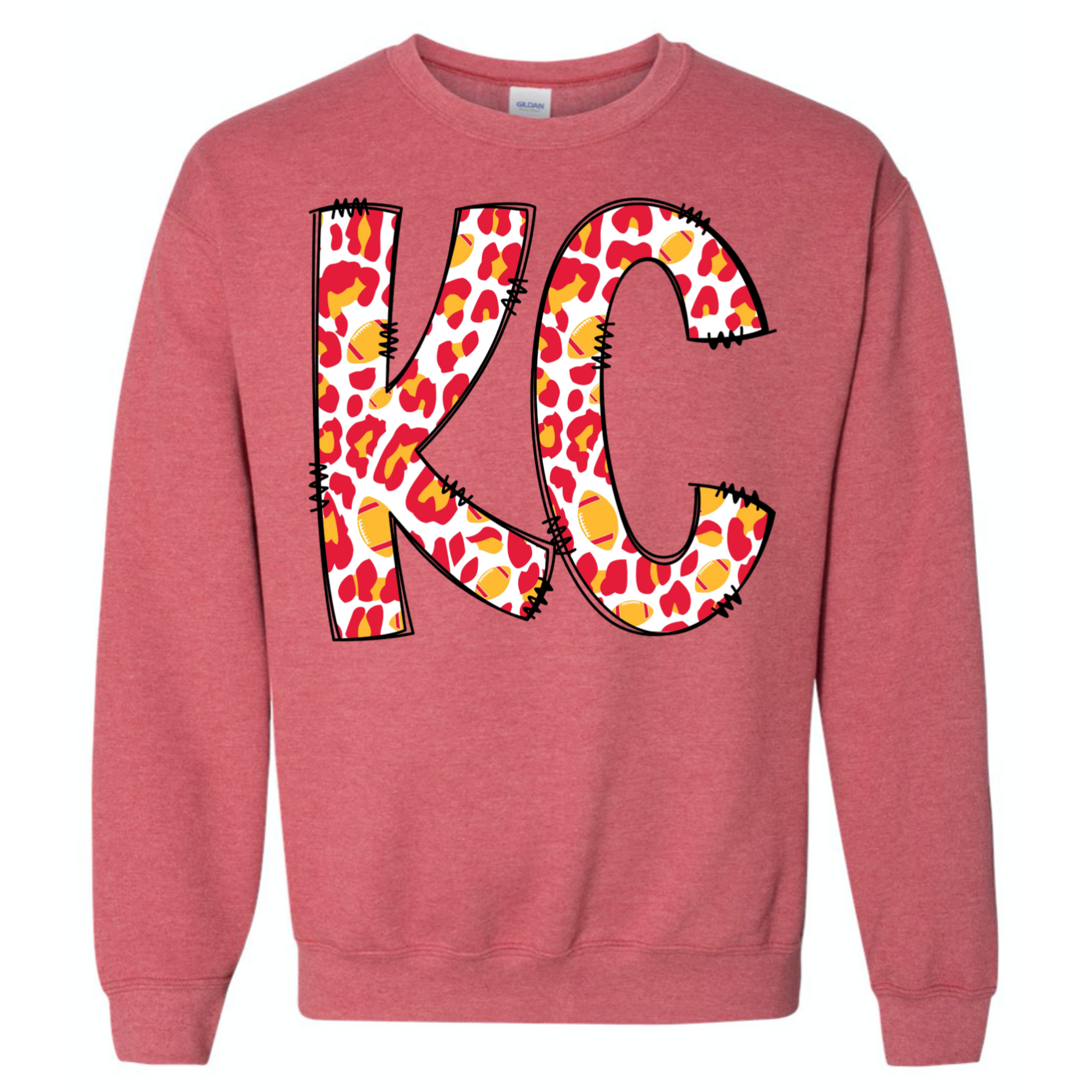 Cheetah Print Cheetah Chiefs Shirt Kansas City Chiefs Football NFL