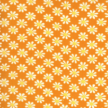 Load image into Gallery viewer, Orange Bloom Dog Bandana