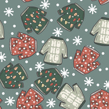 Load image into Gallery viewer, Ugly Christmas Sweater Dog Bandana