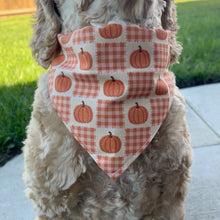 Load image into Gallery viewer, Pumpkin Dog Bandana
