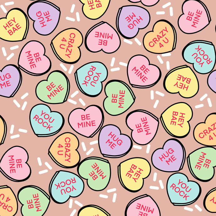 Valentine Heart Candy Dog Bandana